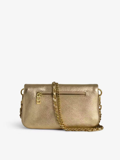 Z & V - Pochette rock Nano dorée
