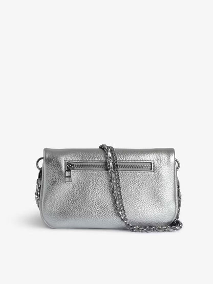 Z & V - Pochette rock Nano argentée