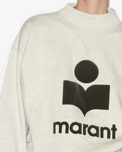 ISABEL M - Sweat beige et noir